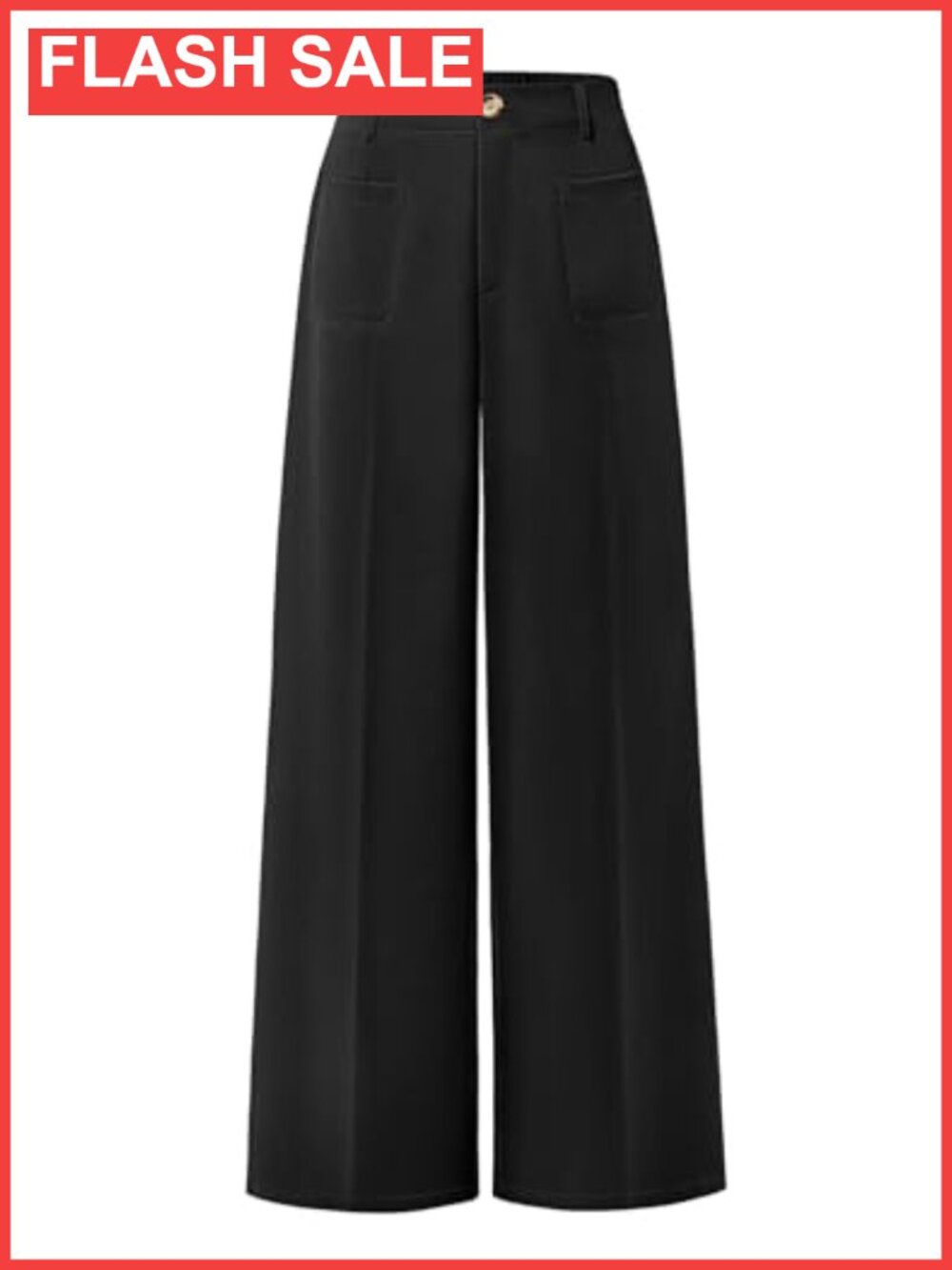 Womens High Waist Wide Leg Dress Pants Business Casual Trousers